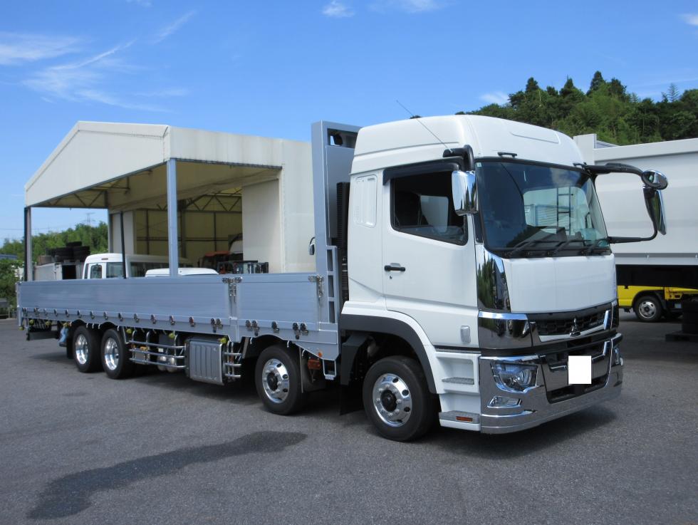 三菱 平ボデー・Wキャブ・シャーシ 大型 令和6年1月 ◆商談中◆　2KG-FS74HZ 1枚目