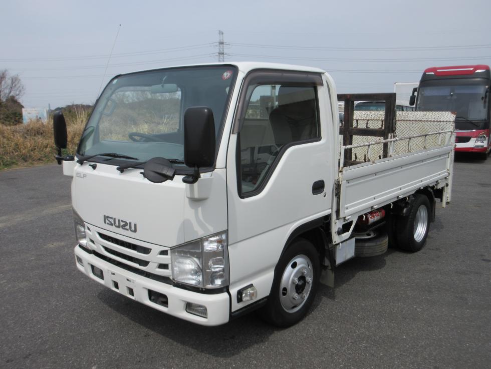 いすゞ 平ボデー・Wキャブ・シャーシ 小型 平成27年4月 TRGーNKR85A 3枚目
