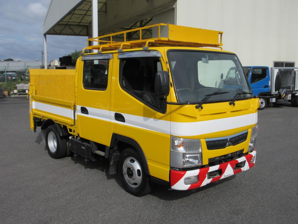 三菱 平ボデー・Wキャブ・シャーシ 小型 平成30年3月 TPGーFBA20 1枚目