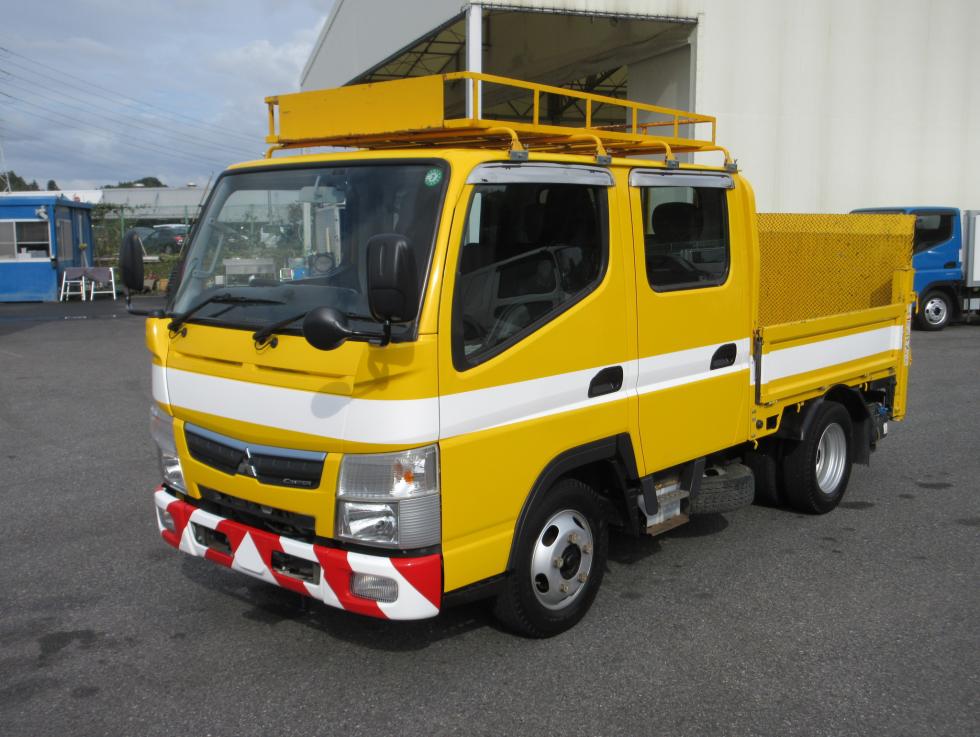 三菱 平ボデー・Wキャブ・シャーシ 小型 平成30年3月 TPGーFBA20 3枚目