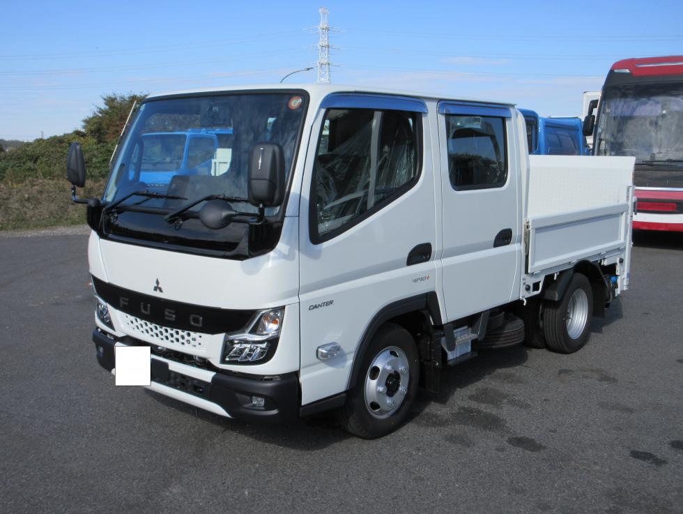 三菱 平ボデー・Wキャブ・シャーシ 小型  2RGーFBA20 3枚目