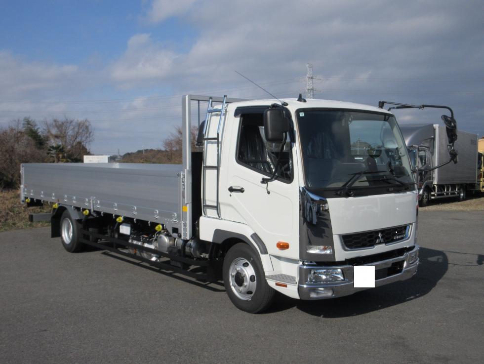 三菱 平ボデー・Wキャブ・シャーシ 中型  2KGーFK65F 1枚目