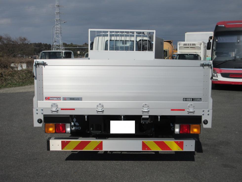 三菱 平ボデー・Wキャブ・シャーシ 中型  2KGーFK65F 5枚目